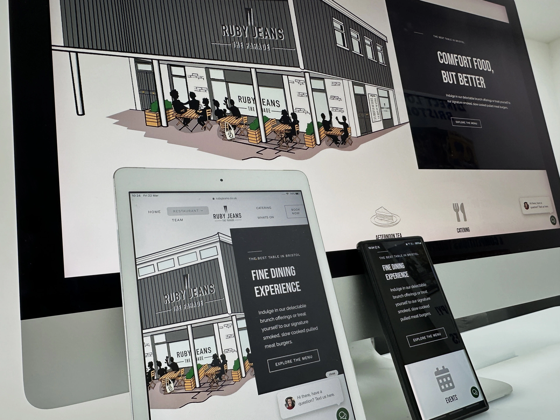 web design Bristol - Ruby Jeans 