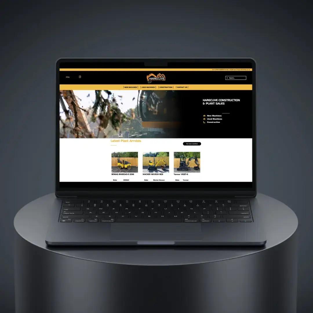 E-Commerce website design – Hareclive Construction E-Commerce website design - Hareclive Construction